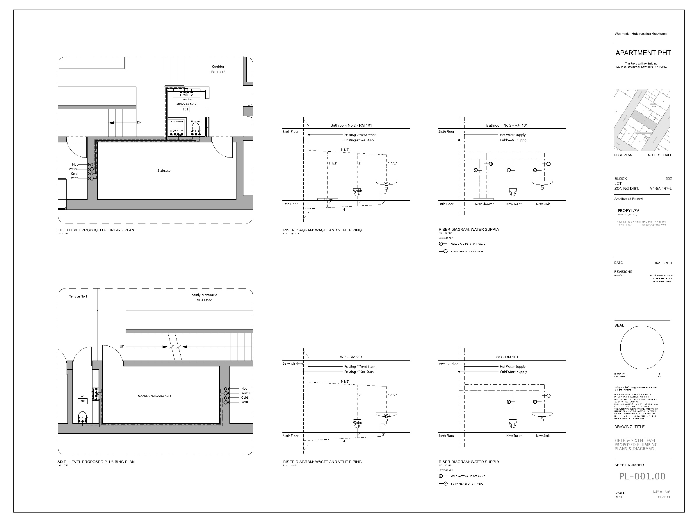 Weernink Residence: Soho Gallery Building Penthouse
